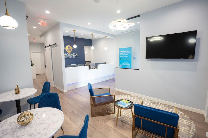 alvorada dentistry front desk waiting room